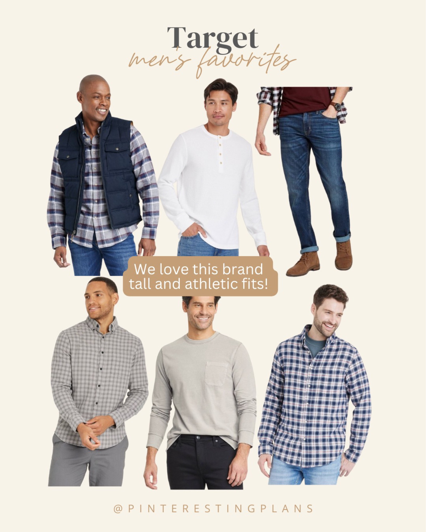 We love this brand from target! Items come in tall and athletic. The quality is great and then men love it! Great for everyday basics and family photos

#LTKfamily #LTKSeasonal #LTKmens
