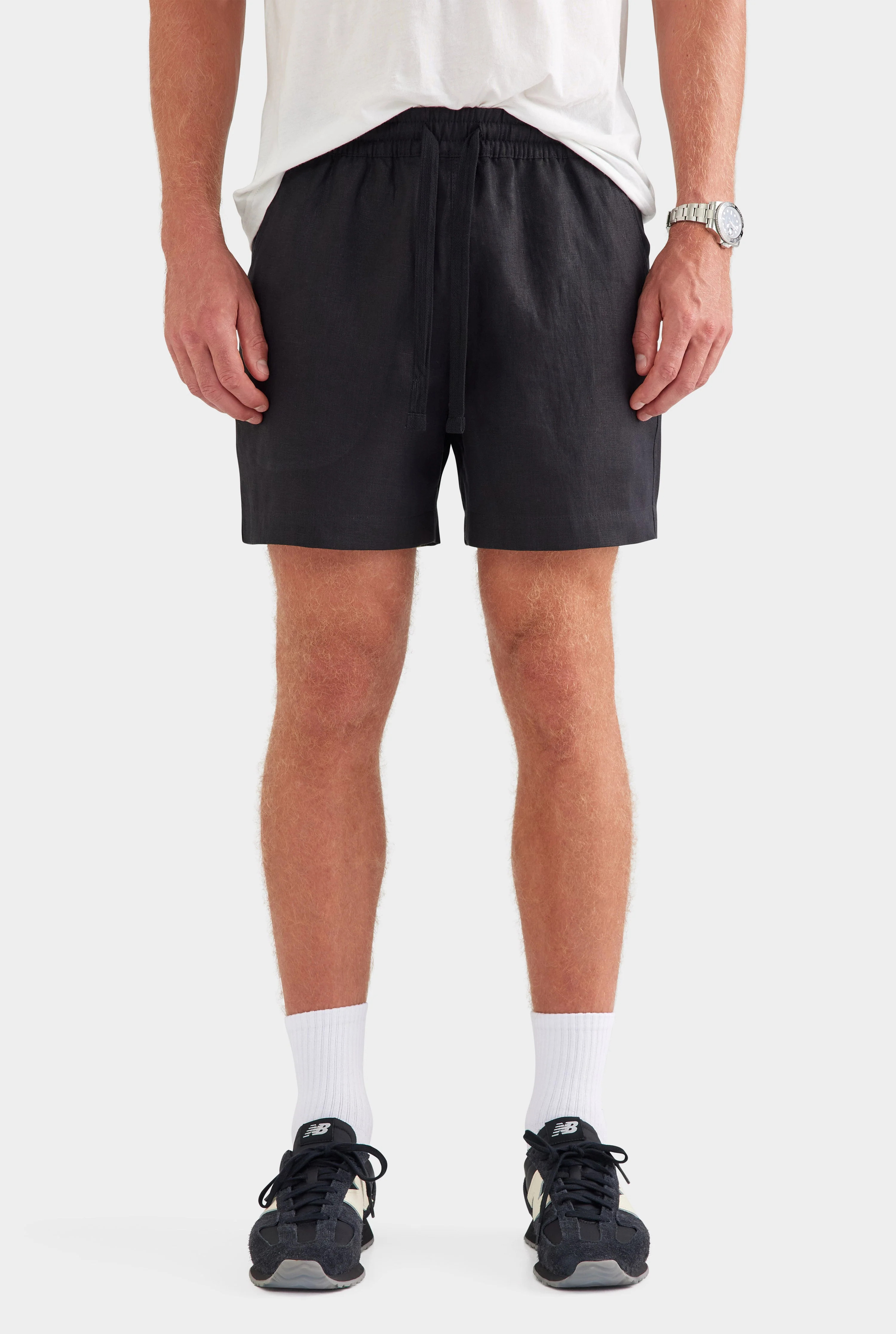 Mens Lounge Short Black | Venroy | Venroy AU