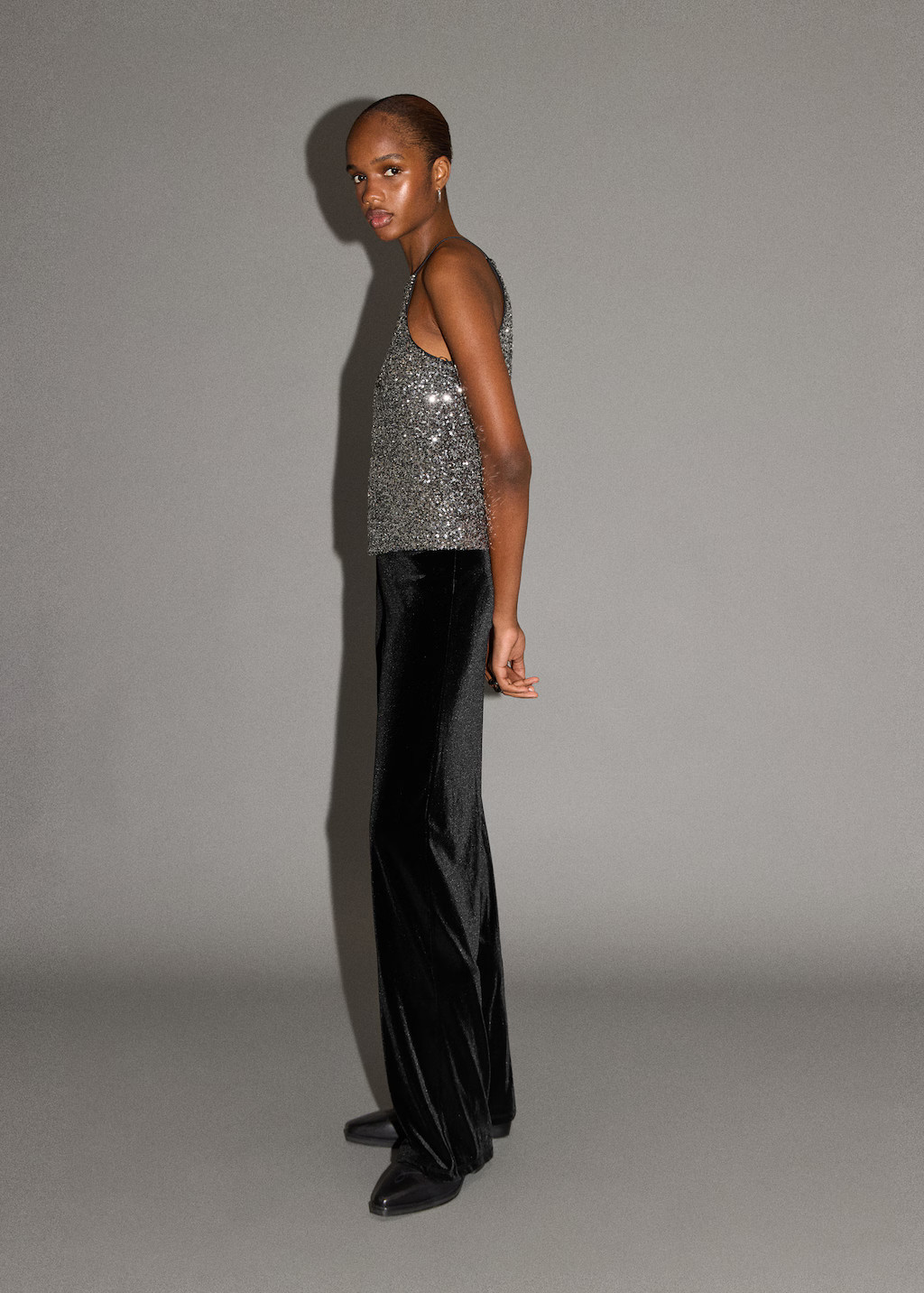 Straight velvet pants | Mango (US/MX/AU)