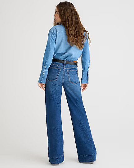 Denim trouser in Wesly wash | J. Crew US