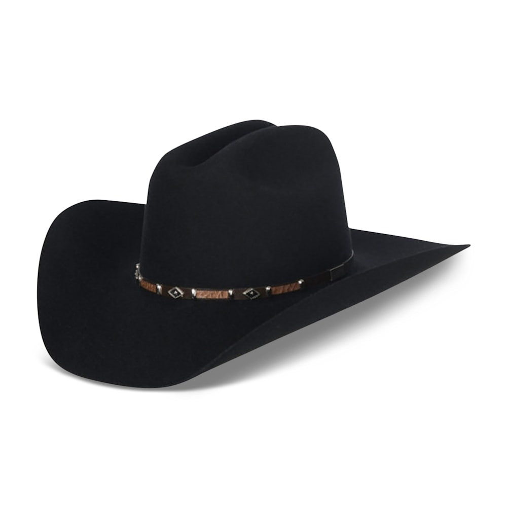 Resistol George Strait Black 6X Felt Cowboy Hat | Cavender's