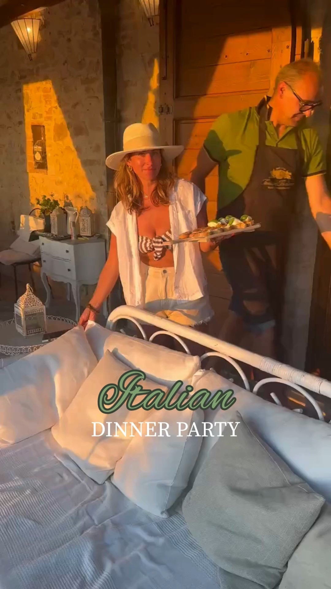 
Authentic Italian Dinner Party Staples 🍷 

We started with aperitivo, then antipasto (cured meats, cheeses, olives, and fresh bread), followed by a primo course like pasta or risotto. Next came the secondo—meat or fish—with contorni (veggie sides), a crisp insalata, and of course, dolce to finish.

The staples? High-quality olive oil, endless bread, and good regional wine. Pure magic. Would you recreate at home? 

 #SaucedBySunday #ItalianDinnerParty #CLEfoodie #CoolGirlAesthetic #TravelInspiredCooking 