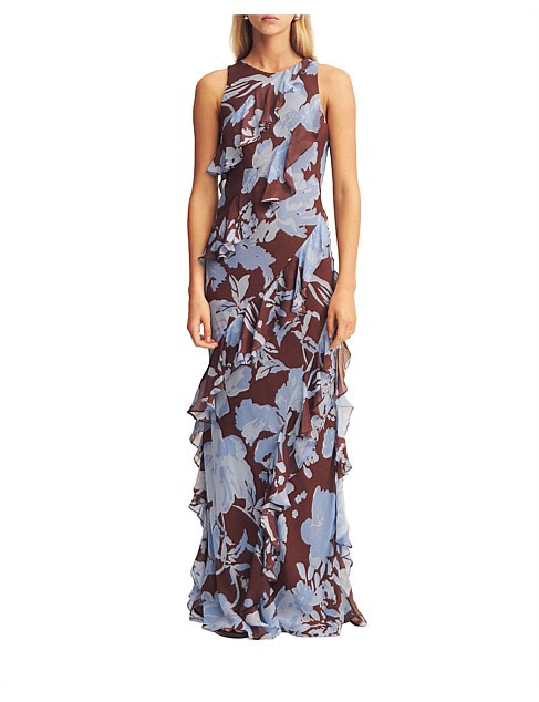 Shona Joy Olson Ruffle Maxi Dress | David Jones | David Jones (Australia & New Zealand)
