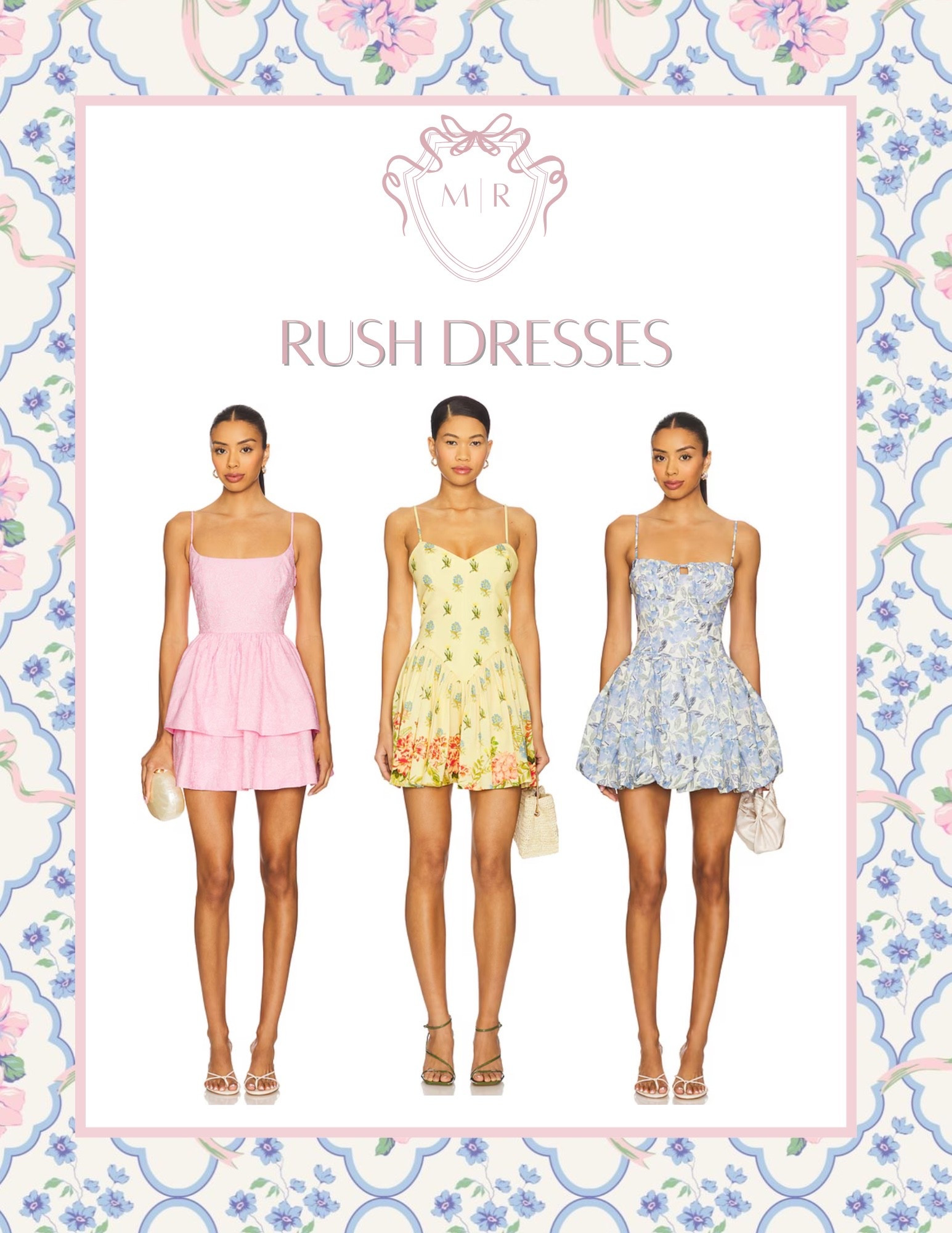 Rush Dresses!! 💗🌸💐🎀✨🥰🩵🤩🌷

#LTKU #LTKSummerEdit #LTKStyleTip