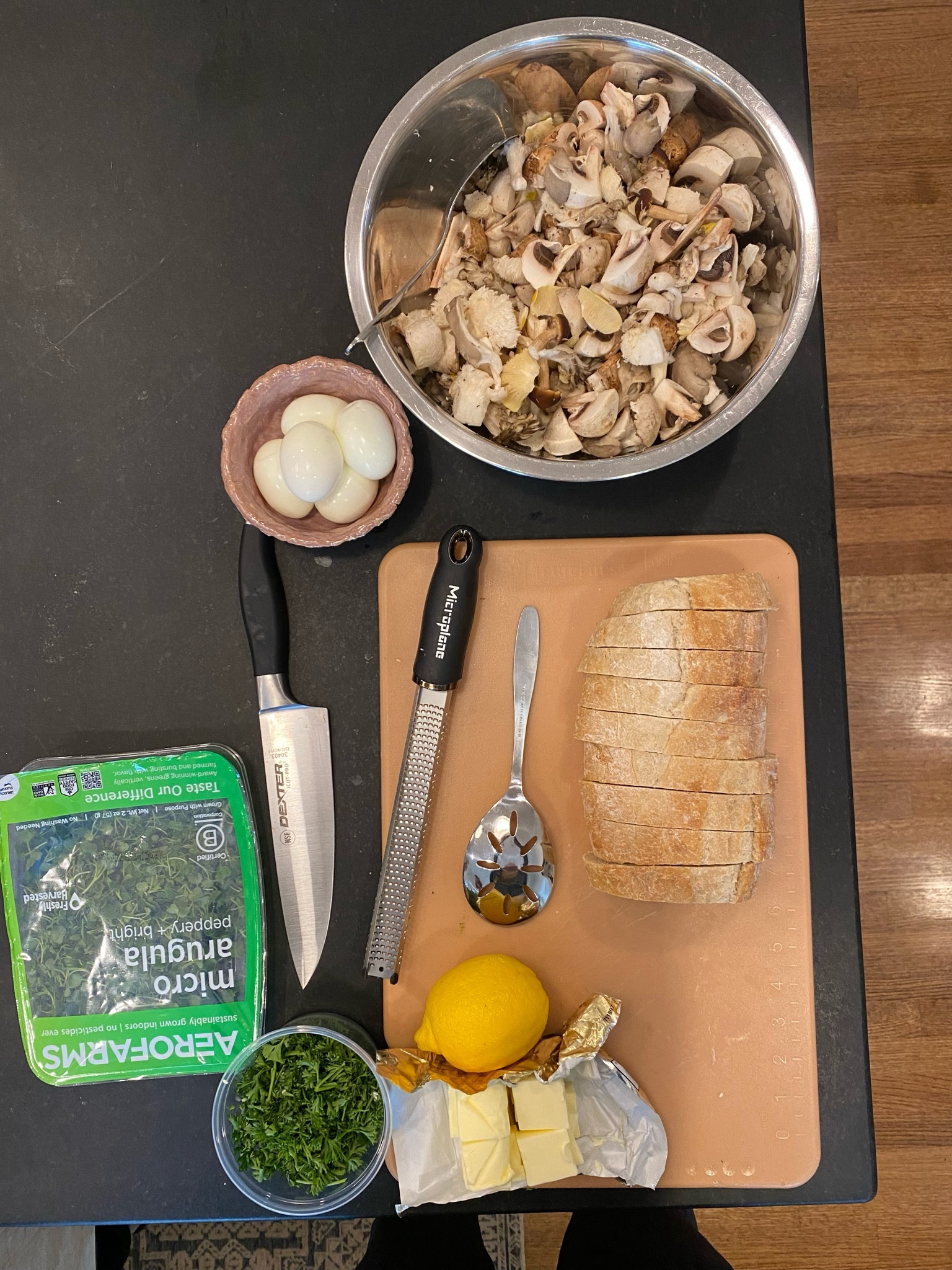 Mushroom toast prepped and ready 😋 I prefer to use professional grade kitchen tools when I can. Everything linked is well made & professional grade.

#LTKhome