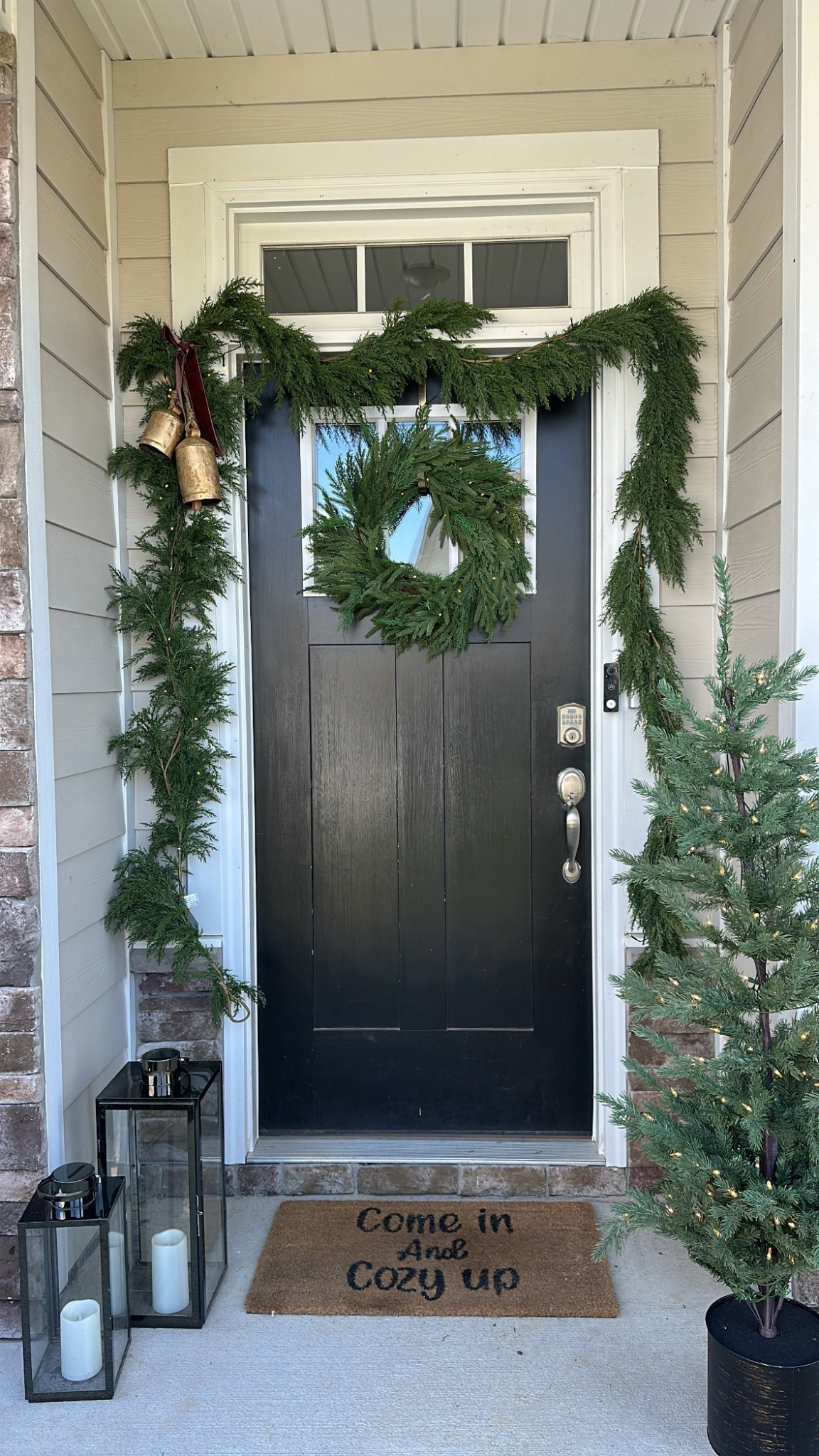 Front porch Christmas styling 🥰

#LTKSeasonal #LTKHoliday #LTKHome