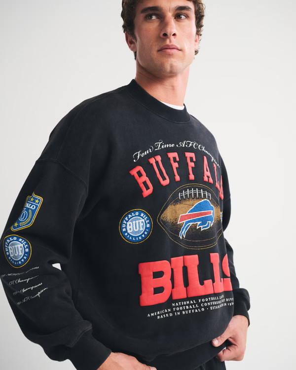 Buffalo Bills Crew Sweatshirt | Abercrombie & Fitch (US)