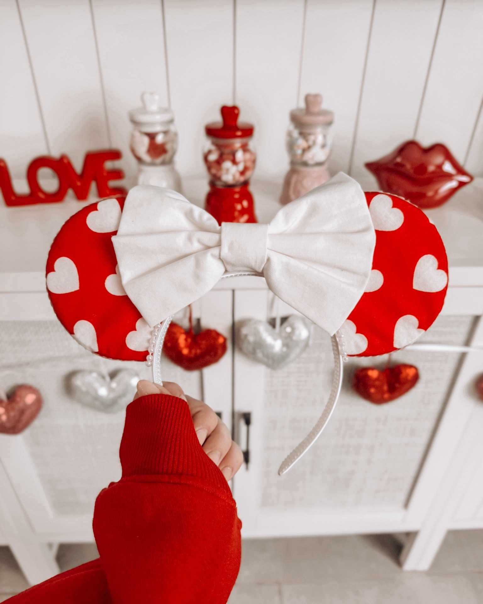 Disney inspired Valentine’s Day, outfit and ears. Valentine’s Day sale.

#LTKSeasonal #LTKsalealert #LTKU