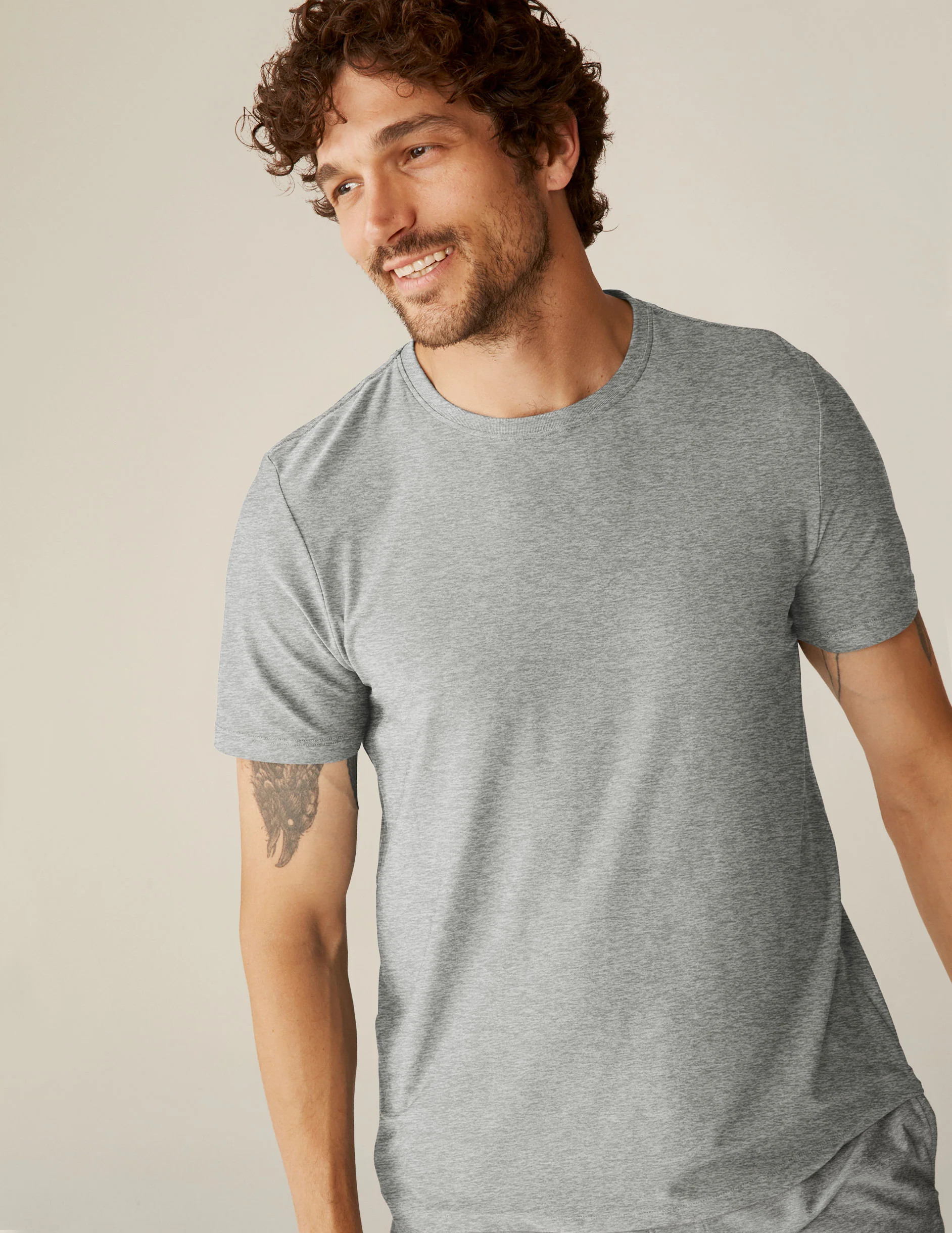 Always Beyond Men's Crew Tee 2.0 | Beyond Yoga | Beyond Yoga