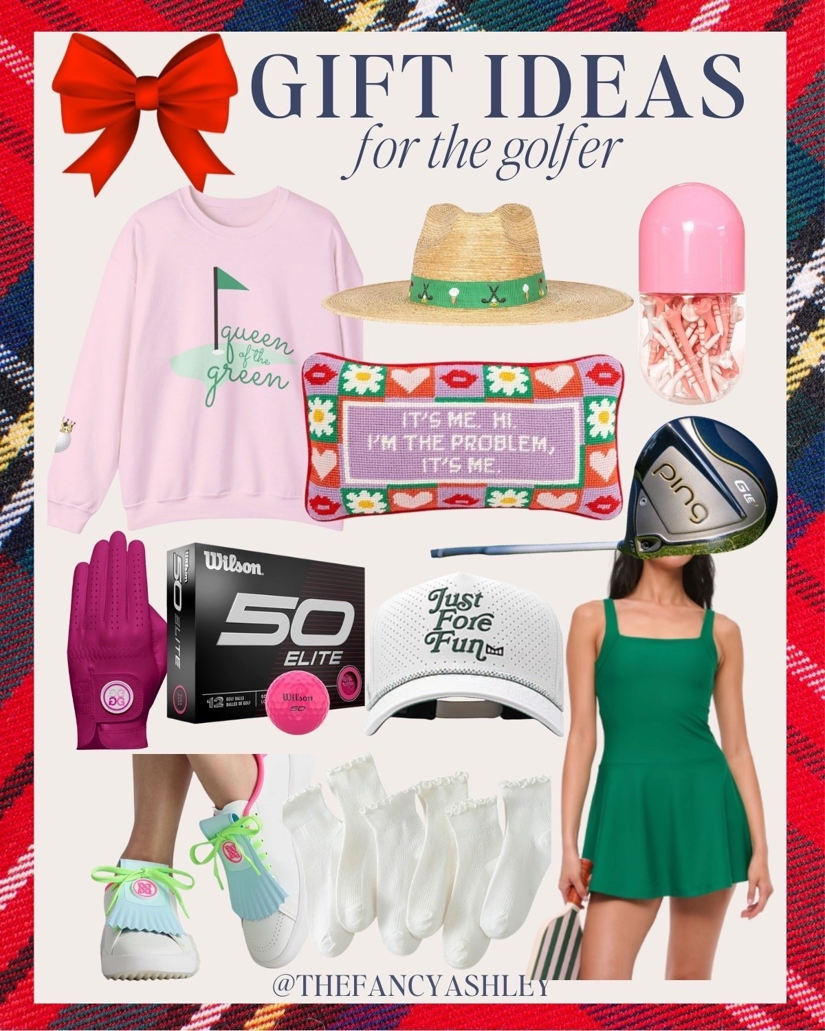 Holiday gifts for the golfer! Love these fun finds - golf balls, cute sweatshirt, shoes, ruffle socks, all the things. Perfect for the golf lover in your life! Golf gifts | gift guide | holiday gifts | golfer gifts | gifts for her | golf fashion | sports gifts | golf lover

#LTKSeasonal #LTKGiftGuide #LTKHoliday