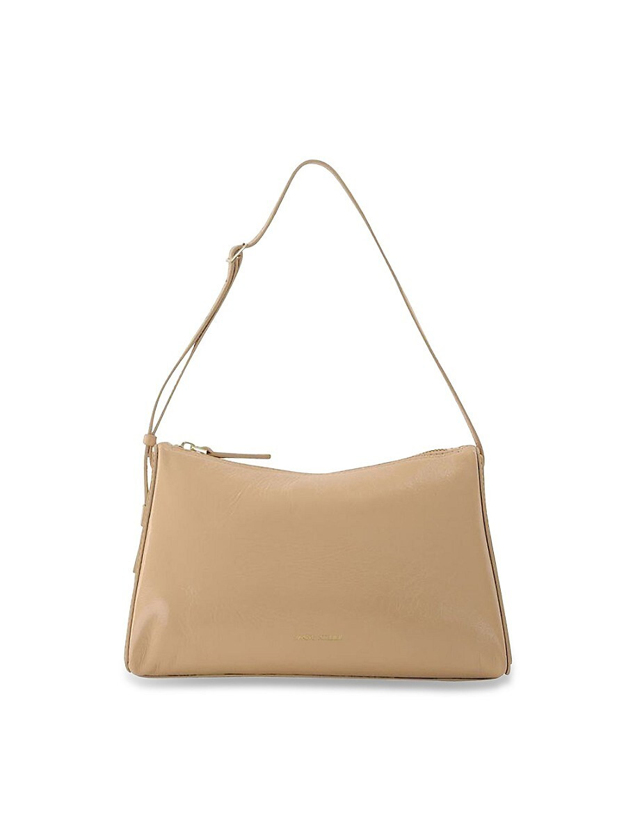 Women's Prism Hobo Bag - Manu Atelier - Beige - Leather - Beige | Saks Fifth Avenue OFF 5TH