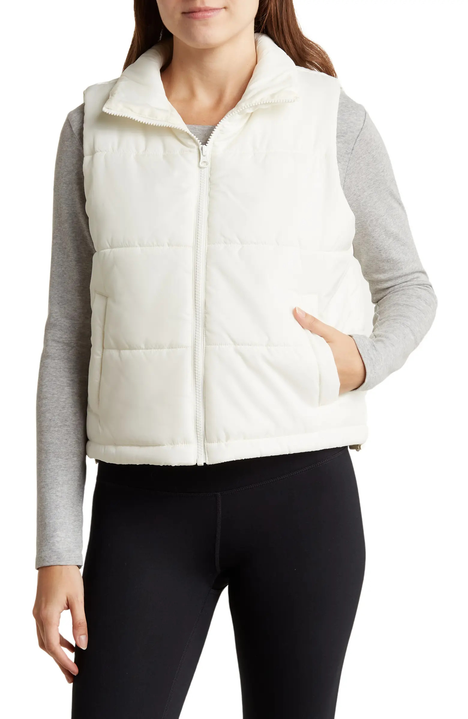 Crop Puffer Vest | Nordstrom Rack