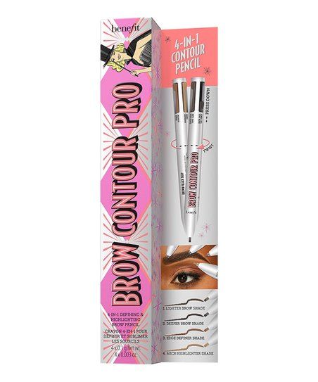 Benefit Cosmetics Brown-Black / Deep Brow Contour Pro #4-in-1 Brow Pencil | Best Price and Review... | Zulily