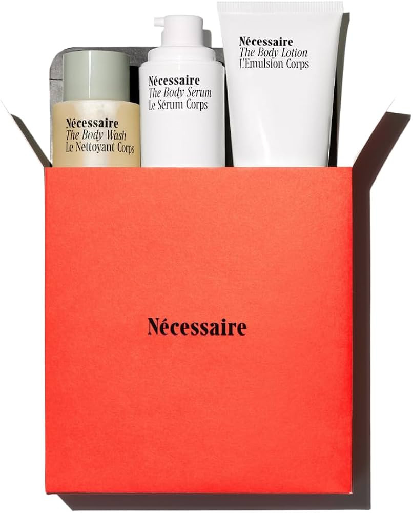 Nécessaire The Body Essentials Holiday Gift Set The Body Wash + The Body Lotion + The Body Serum... | Amazon (US)