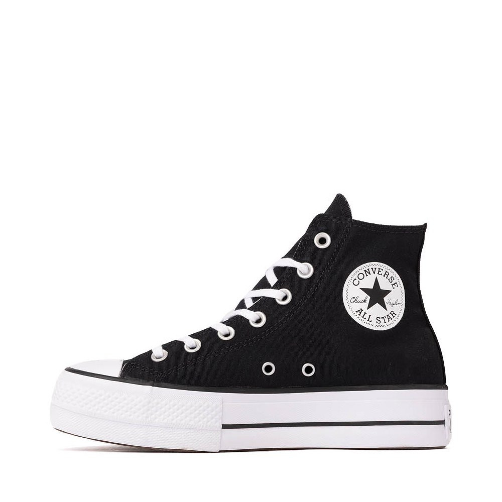 Womens Converse Chuck Taylor All Star Lift High-Top Sneaker - Black | Journeys