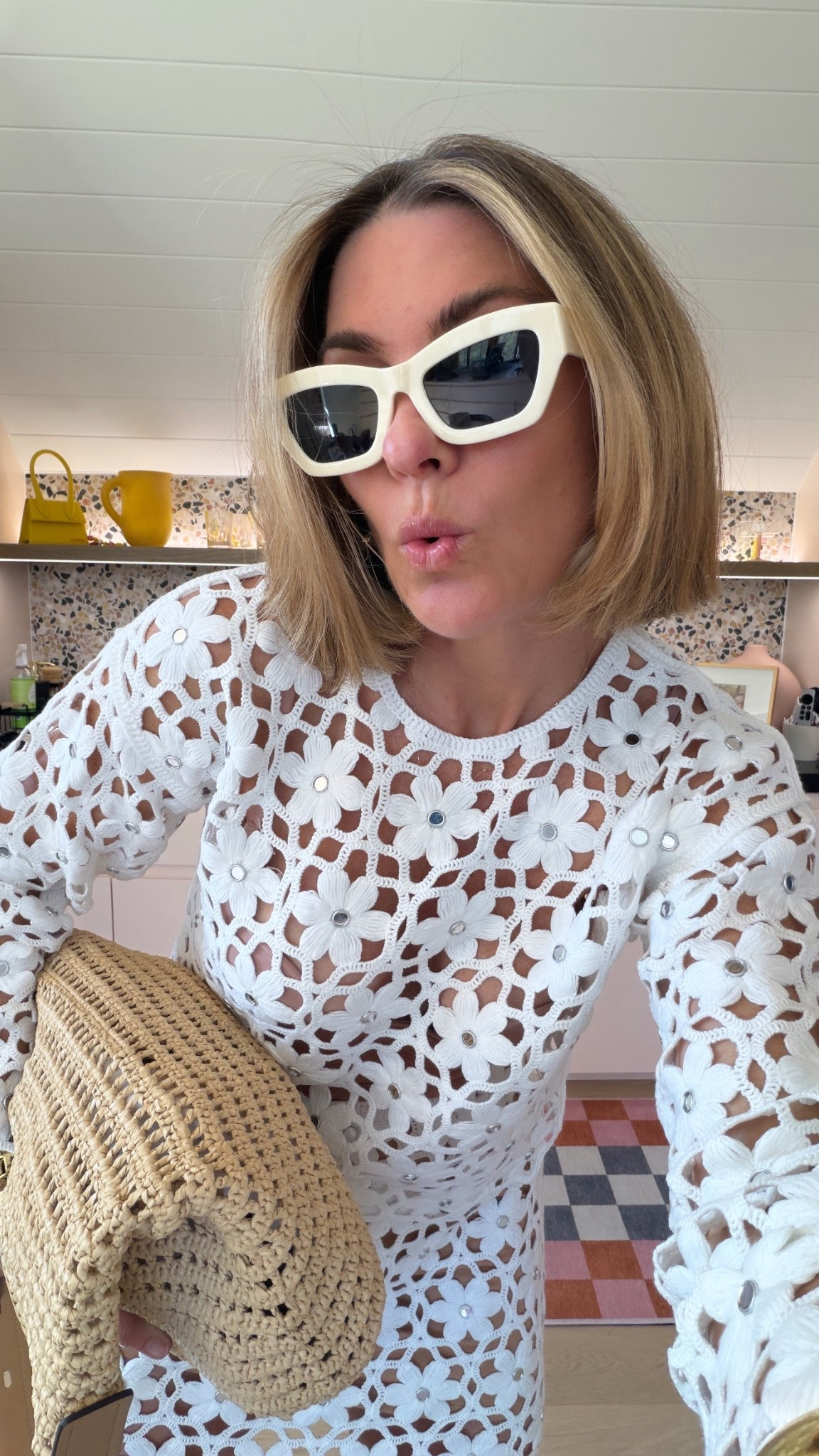 This crochet set is DARLINGGGG ✨
Small top
Med skirt 