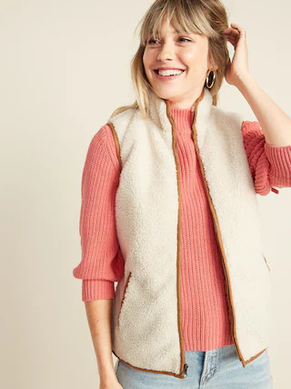 Sherpa Vest for Women | Old Navy (US)