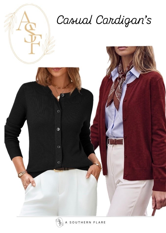 cozy cardigans perfect for any season! Perfect for layering and adding a stylish touch to any outfit. #FallFashion #LayerUp