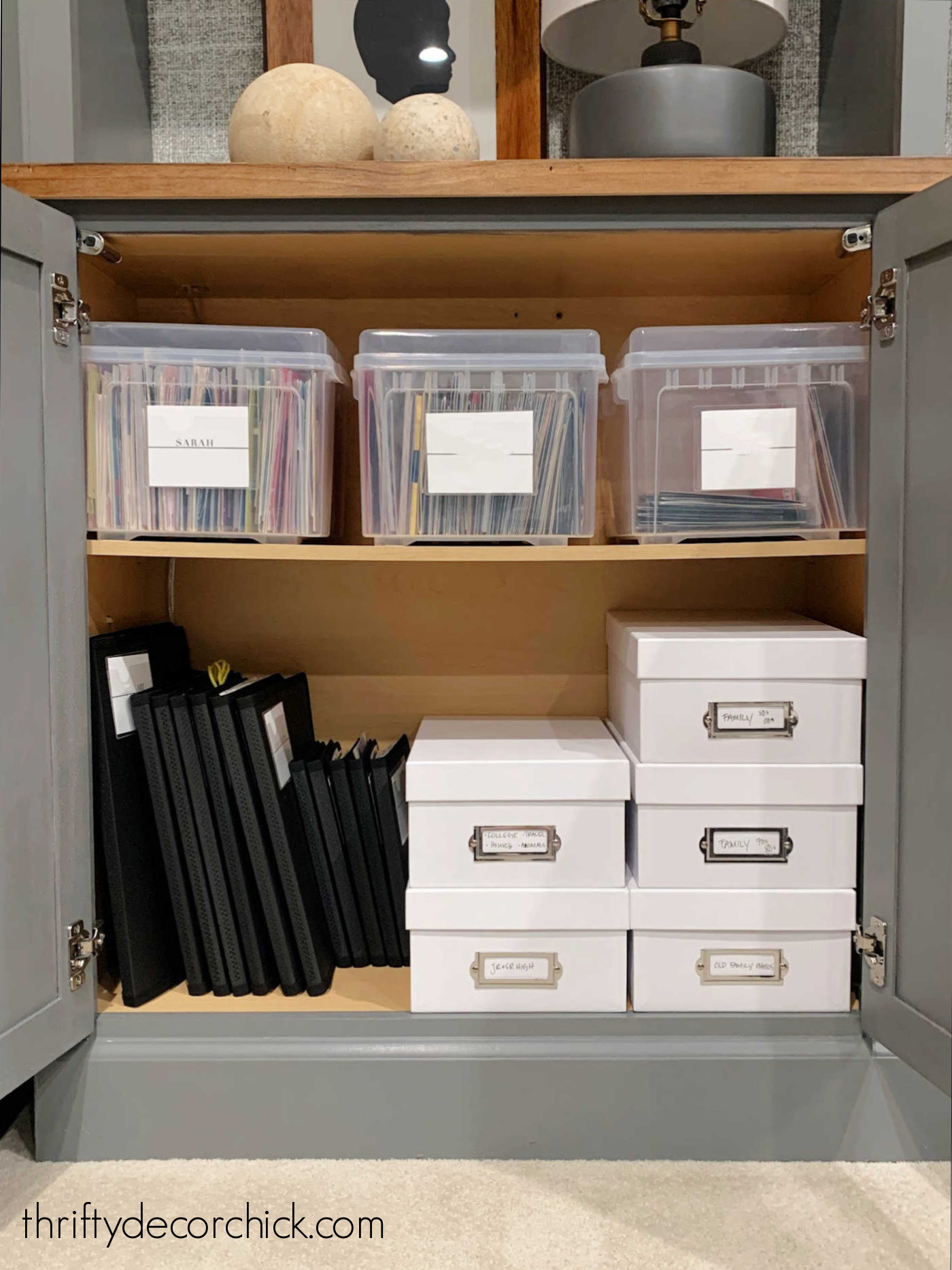 How I organize and store our big artwork, photos and paper memorabilia.  

 #LTKHome #LTKFindsUnder50 #LTKFamily