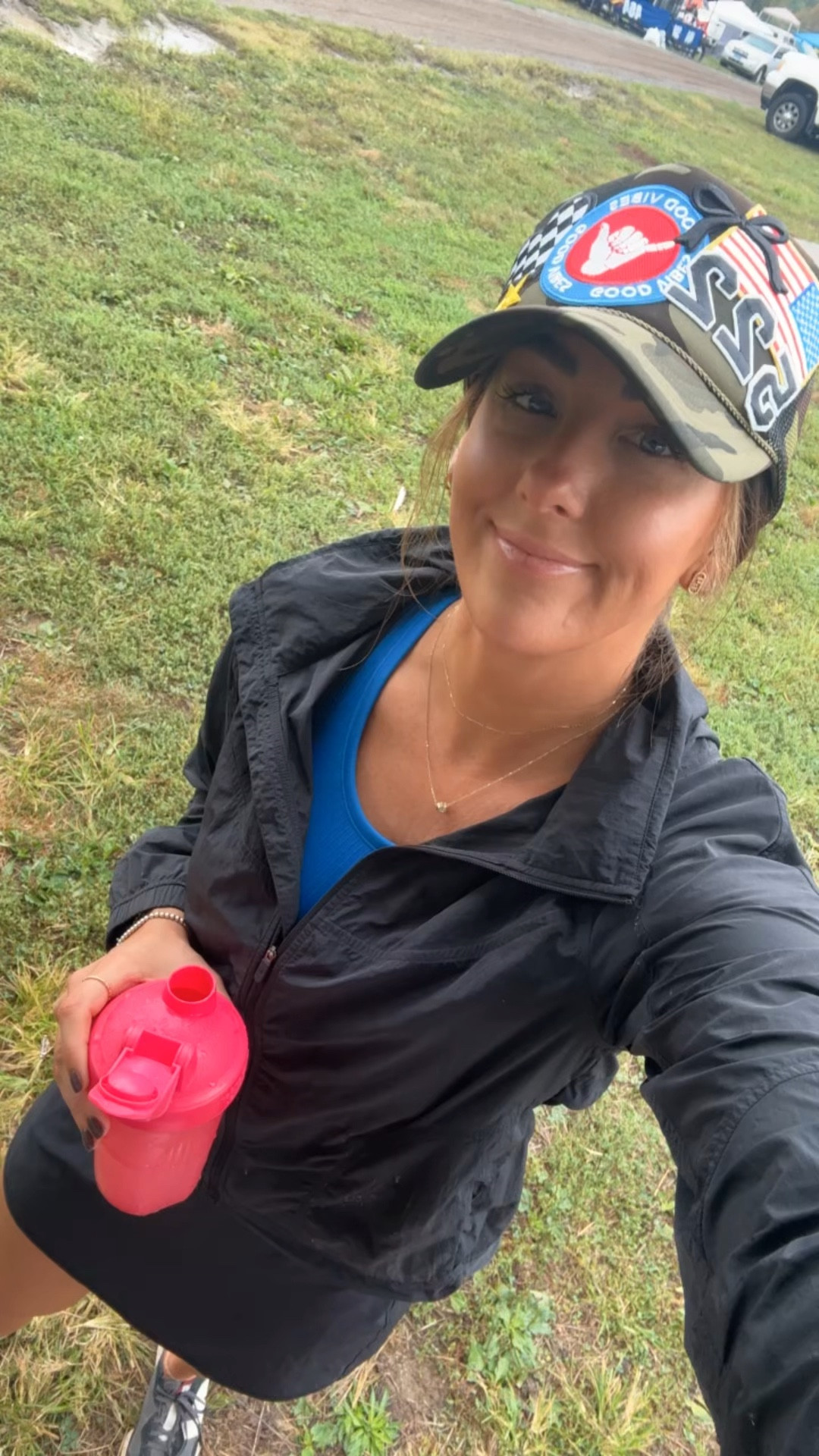 Race Day 2 and it’s pouring!!

Built in Bra Tank-medium
Skort-medium
Jacket-8
Sneakers-tts 8

#LTKShoeCrush #LTKSeasonal #LTKStyleTip