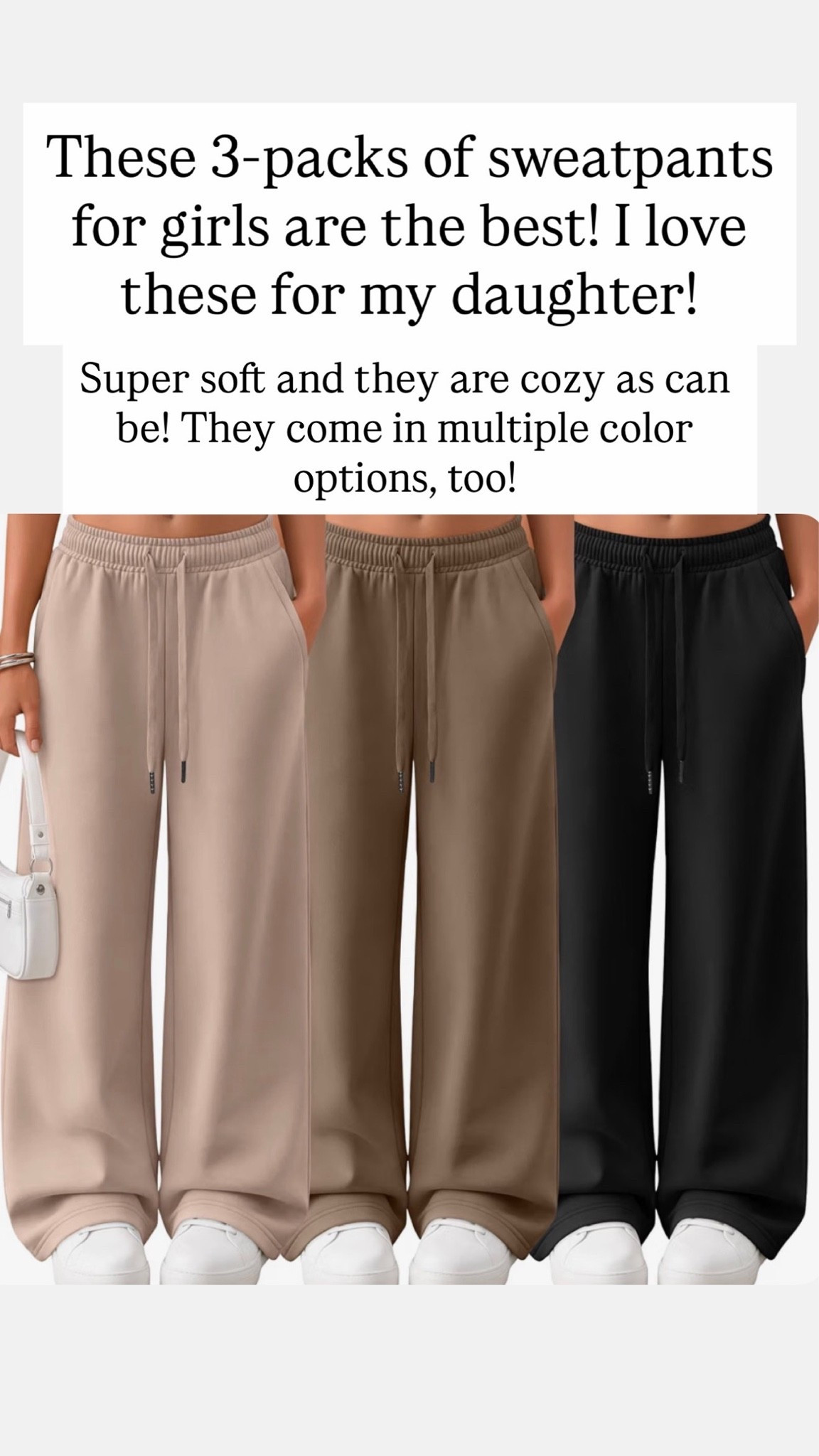 3-pa k of sweatpants for girls

#LTKKids