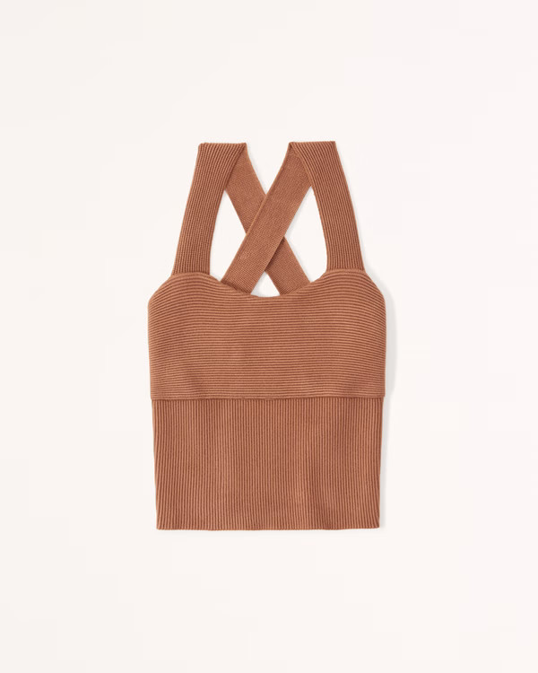 Ottoman Cross-Back Tank | Abercrombie & Fitch (US)