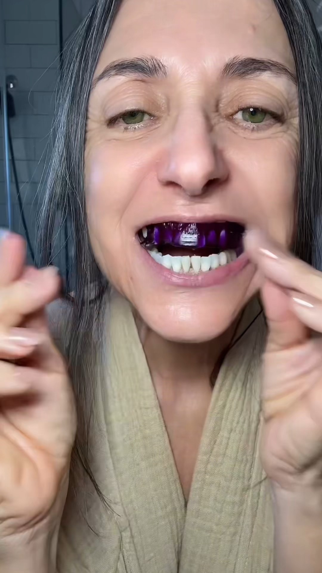 Can you really cancel yellow tones in your teeth the same way you do with gray hair?
Turns out… yes. Purple color theory works here too.
No bleach, no sensitivity — just visible color correction after one use.
And yes, the bundle is on sale right now 👀

#TeethWhitening #ColorCorrecting #PurpleToothpaste #NoSensitivity #CoffeeStains #WineStains #BeautyHacks #Over40Beauty #TikTokShopFinds #WhiteningWithoutBleach 

#LTKBeauty