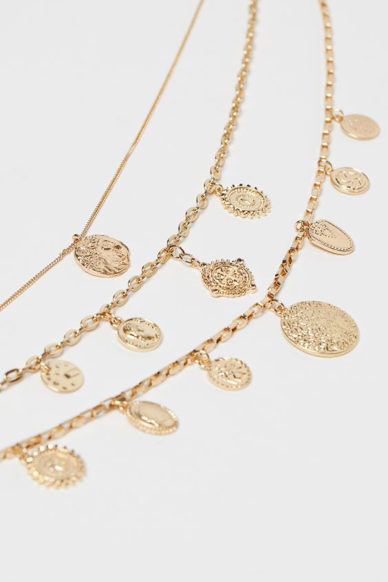 2-pack Necklaces | H&M (US + CA)