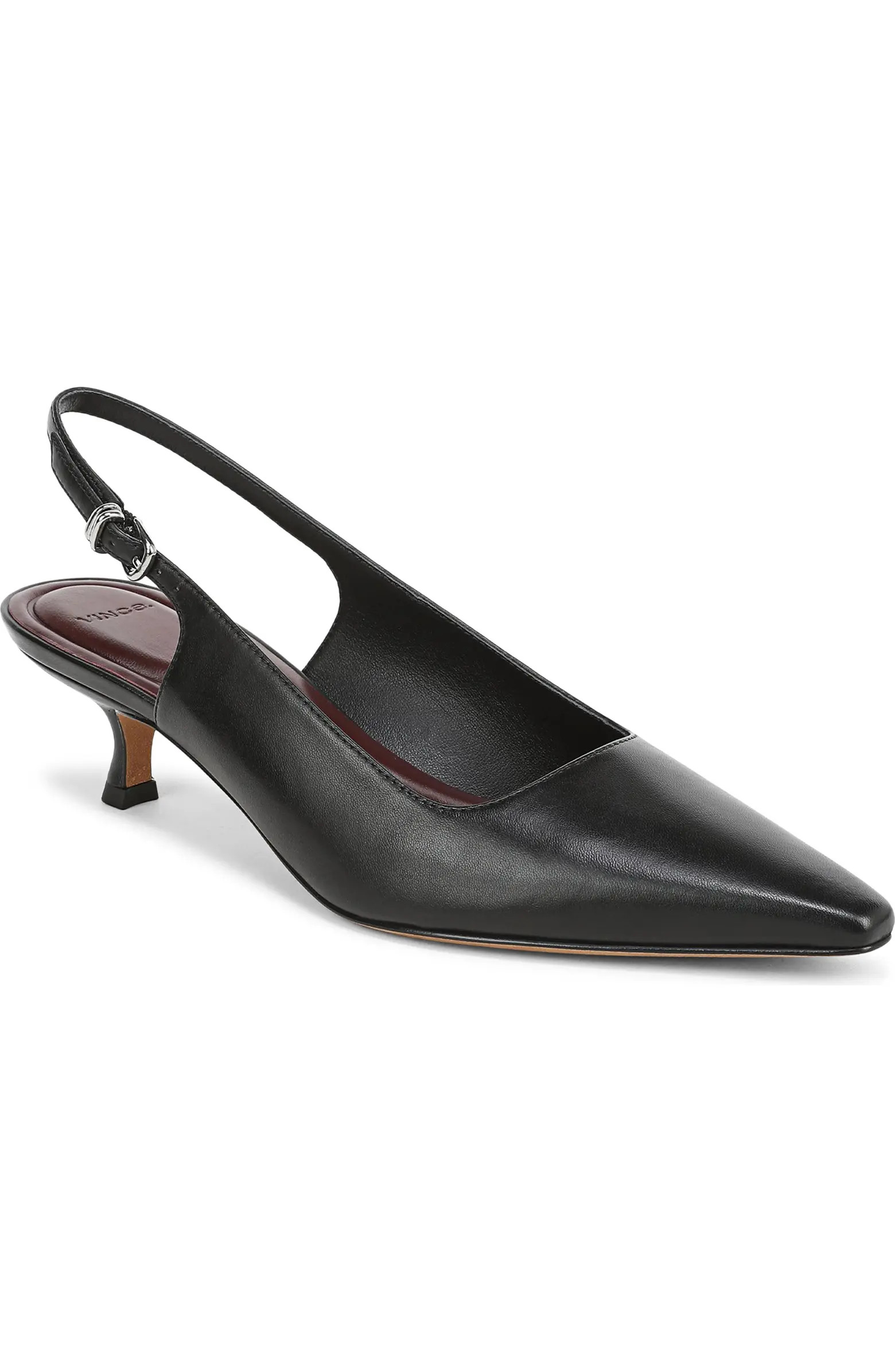 Sabra Slingback Kitten Heel Pump (Women) | Nordstrom