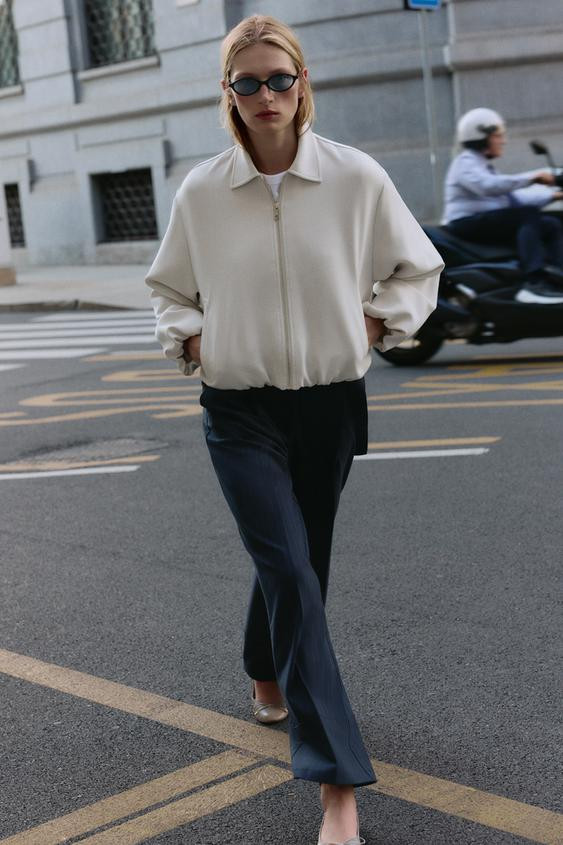 PUFFY BOMBER JACKET | Zara US