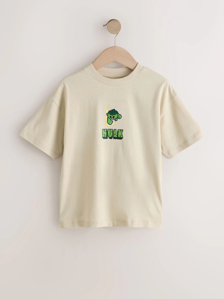 Stone Hulk Marvel Avengers Short Sleeve T-Shirt (3-16yrs) | Next US