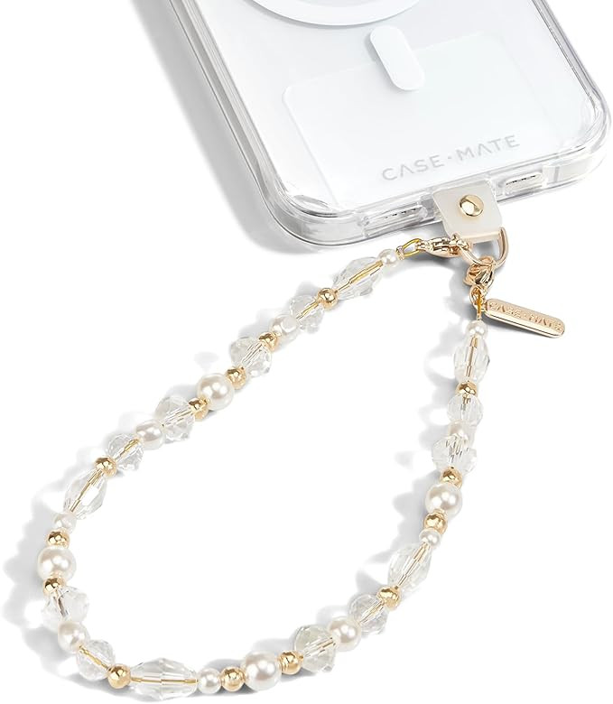 Case-Mate Beaded Phone Charm - Detachable Anti Theft Strap - Hands-Free iPhone Wrist Strap for Wo... | Amazon (US)