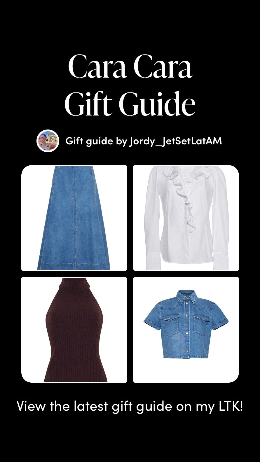 Cara Cara Gift Guide 

#LTKHoliday #LTKCyberWeek #LTKGiftGuide
