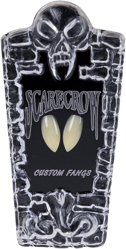 Scarecrow Classic Custom Fangs, Natural, One Size (SK100) | Amazon (US)