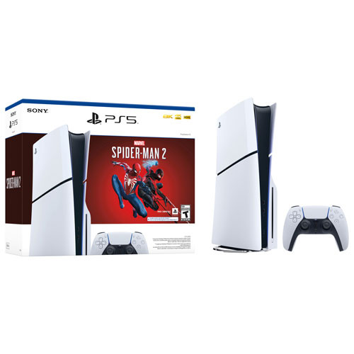PlayStation 5 Slim Console - Marvel's Spider-Man 2 Bundle | Best Buy Canada