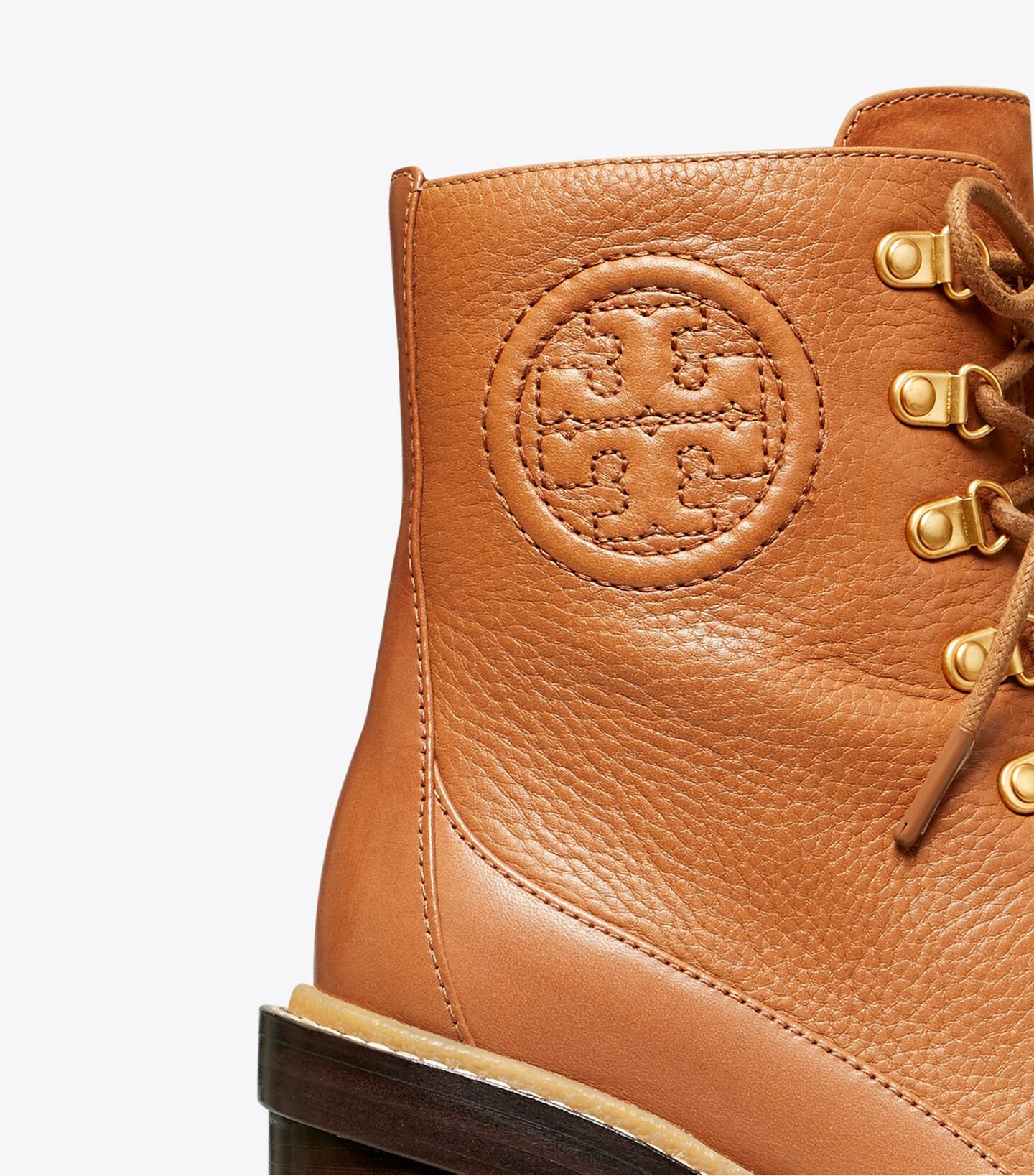 MILLER MIXED-MATERIALS LUG SOLE BOOT | Tory Burch (US)
