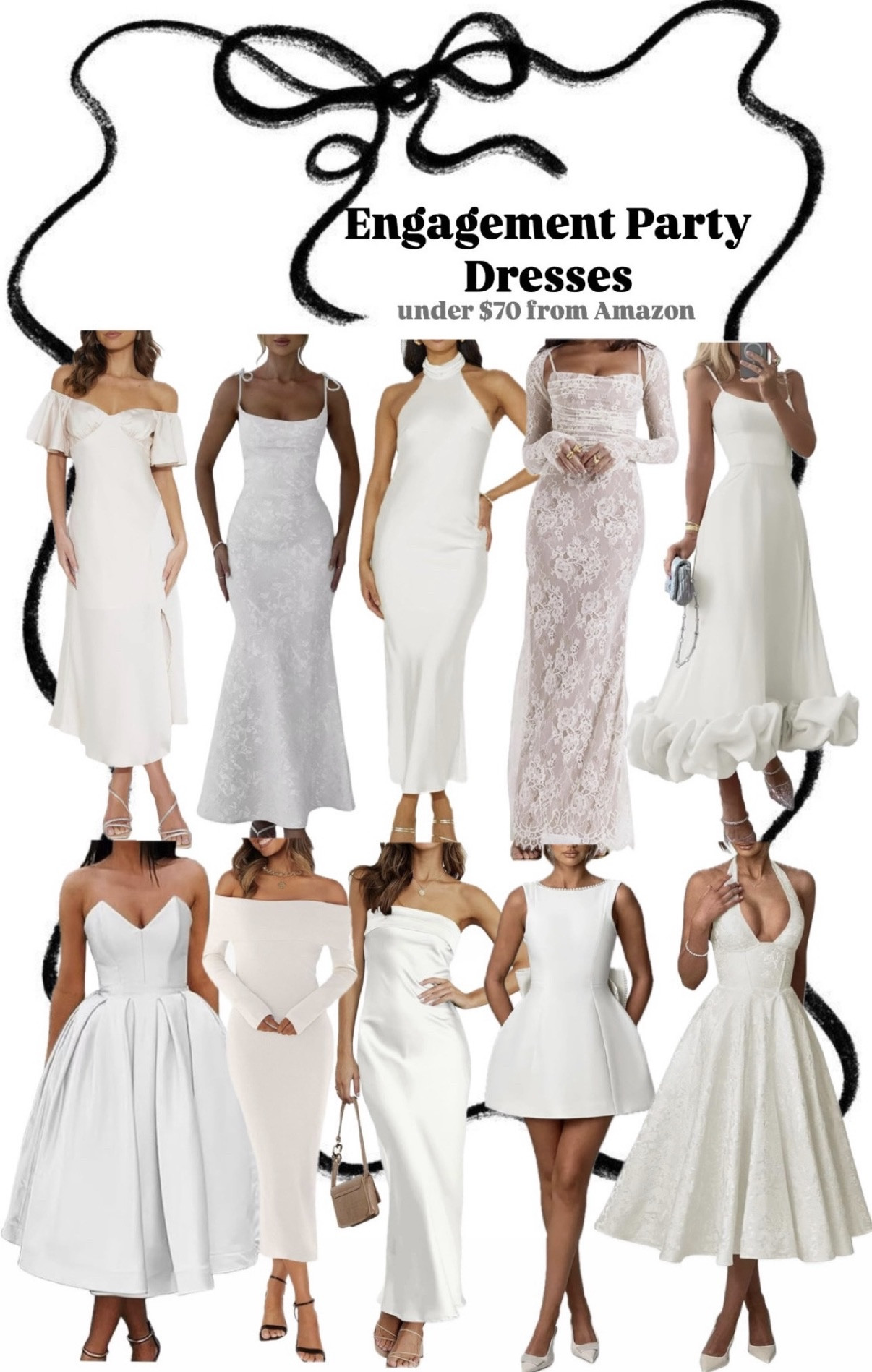 ENGAGEMENT PARTY DRESSES 💍 Engagement party, engagement dress, engagement dresses, engagement party dress, engagement party dresses, engagement photos, engagement photo shoot, bridal wardrobe, white dress, white dresses, engagement pictures, formal white dress, formal white dresses, bride, bride to be, 2026 bride, 2026 brides, engagement look, engagement looks, wedding dress, wedding dresses, bridal shower, bridesmaid luncheon, bachelorette, rehearsal dinner, reception, after party,

#LTKWedding