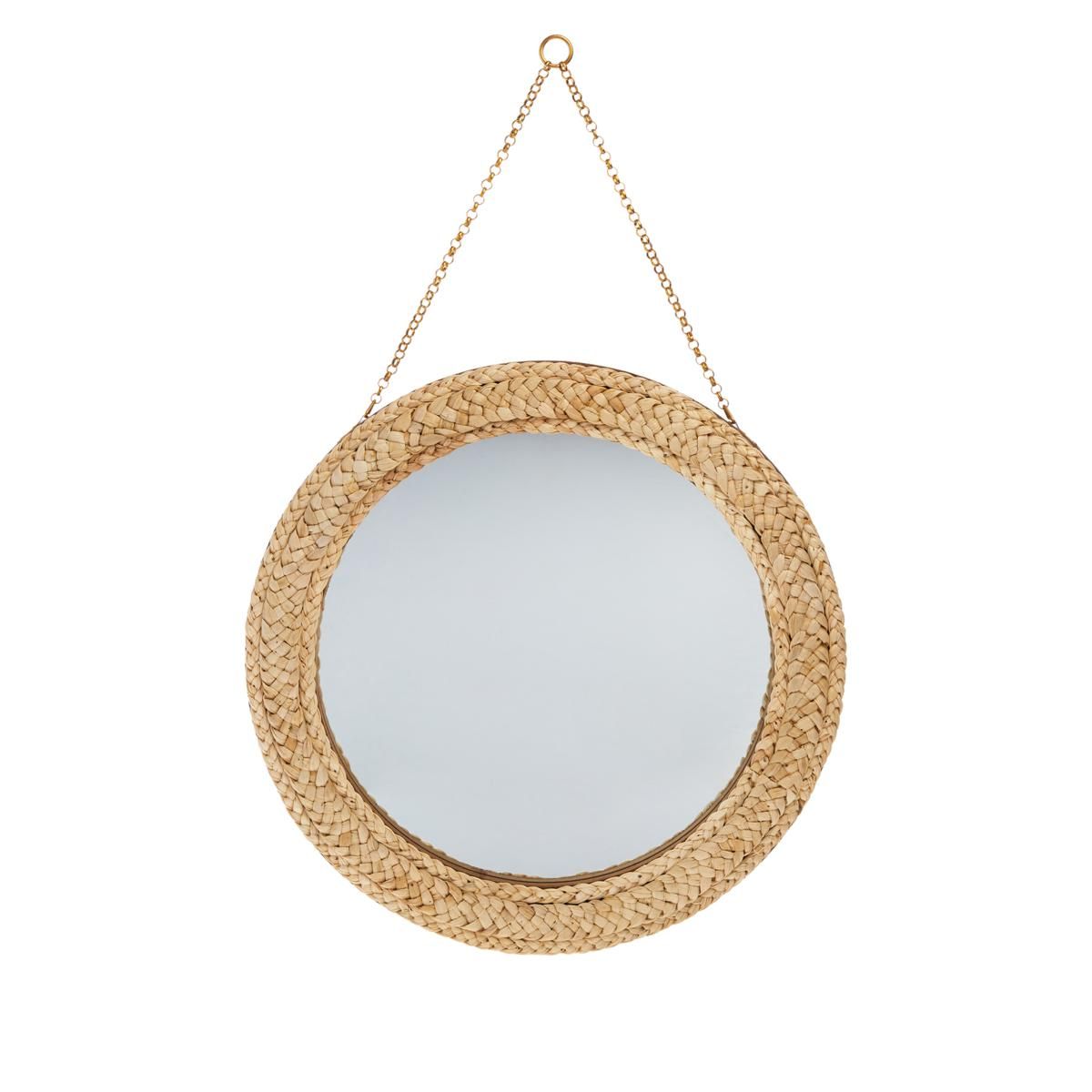 Clover by Jo 17" Wood Mirror with Chain - 20276407 | HSN | HSN
