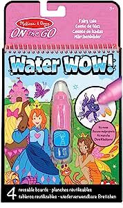 Melissa & Doug On the Go Water Wow! Reusable Water-Reveal Activity Pad - Fairy Tale - Imagine Ink... | Amazon (CA)
