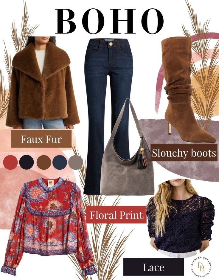 Embrace free-spirited style this Fall 🍁 Flowing silhouettes, earthy tones, and layered textures—Boho is all about effortless, cozy chic. Perfect for sweater weather and weekend wanderings!

#LTKStyleTip #LTKOver40 #LTKSeasonal
