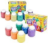 Crayola Washable Kids Paint Set, 12 Ct, Back To School Craft Supplies, Classic and Glitter Paint,... | Amazon (US)