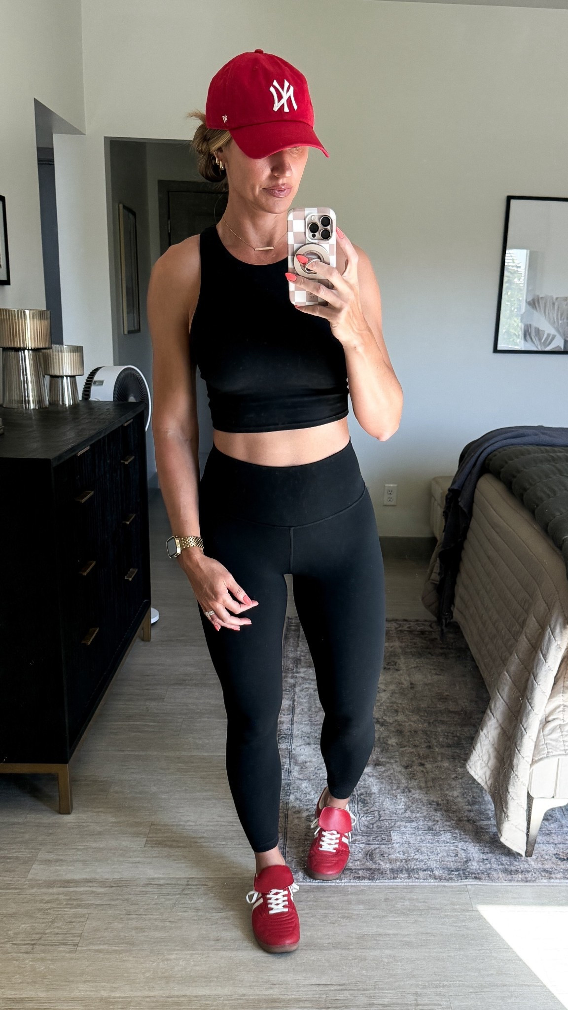 Truly the best (affordable) athletic wear! Love the high waist, LOVE the fabric, it doesn’t sag, and washes well!! Size down in the bottoms, order your true size in the top. 

#LTKOver40 #LTKActive #LTKFindsUnder50