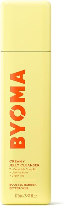 BYOMA Creamy Jelly Cleanser - Hydrating Facial Cleanser for Skin Barrier Repair -Tri-Ceramide Fac... | Amazon (US)