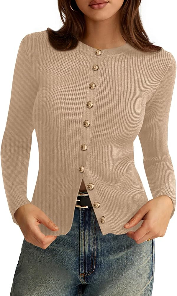 PRETTYGARDEN Women's Fall Lightweight Cardigan Sweaters | Amazon (US)