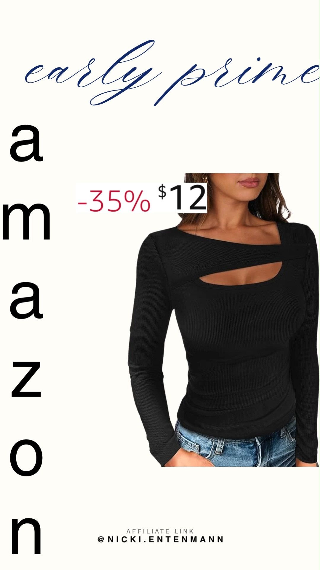 Womens ribbed cutout long sleeve shirts bring chic comfort with a flattering fit and stylish edge. Perfect for casual days or nights out, they add effortless confidence to any look 👗✨🌸  

#RibbedShirt #CutoutTop #LongSleeveStyle #WomenFashion #CasualChic #TrendyOutfit #WardrobeEssentials #AmazonFinds #OOTDInspo #StylishWear 

 #LTKSaleAlert #LTKBeauty #LTKTravel