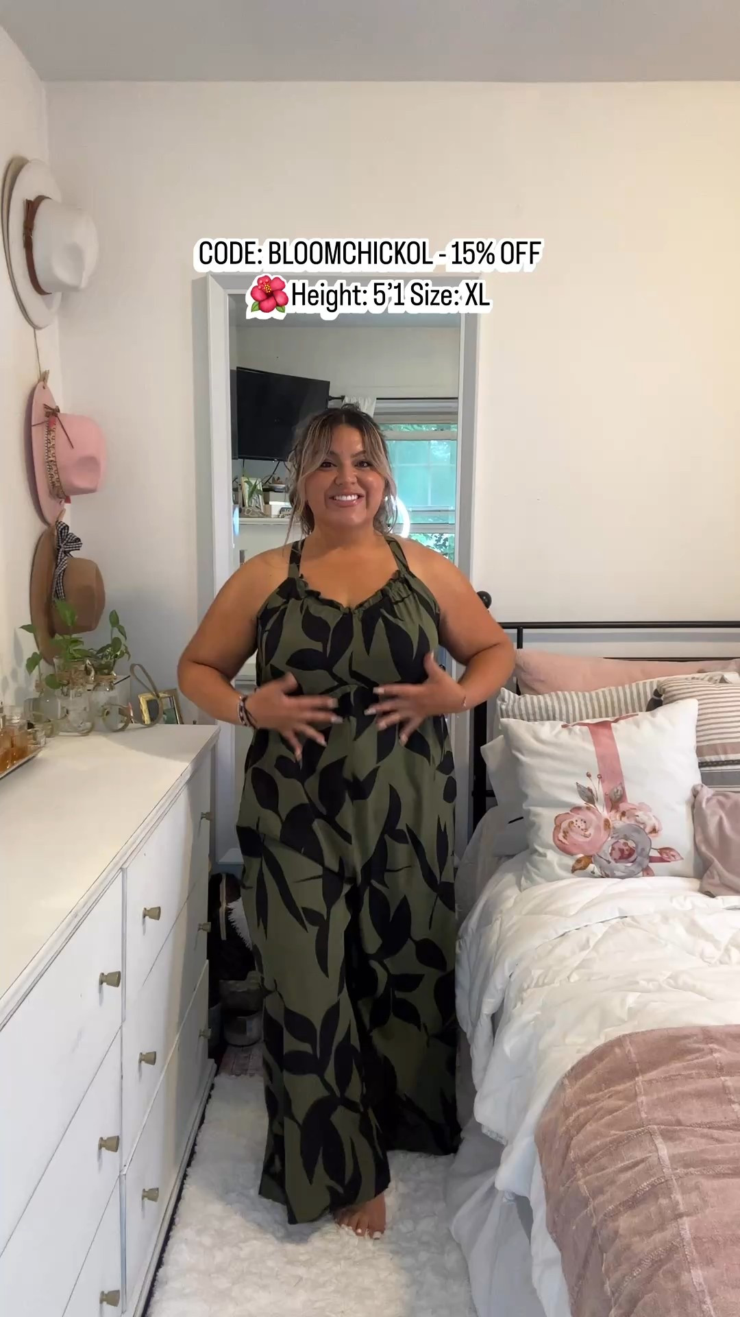 Hi my luvies,

⚠️Warning ⚠️ wearing these jumpsuits will cause you to have extreme confidence levels.


@bloomchic does it again! I can’t wait to style these babies. These jumpsuits are perfect for the hot summer days, with guaranteed easy, breezy comfort and effortless style. 

Get 15% OFF when you use code: 
BLOOMCHICKOL  at checkout. 


#BloomChic #bloomchicjumpsuits #Bloomchicstyle #BloomChicfashion #midsizestyleinspo 

#LTKSaleAlert #LTKFindsUnder50 #LTKSummerEdit
