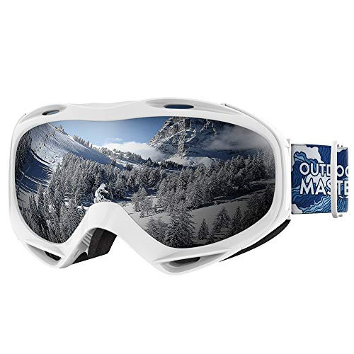 OutdoorMaster Ski Goggles OTG - Over Glasses Ski/Snowboard Goggles for Men, Women & Youth - 100% UV  | Amazon (US)