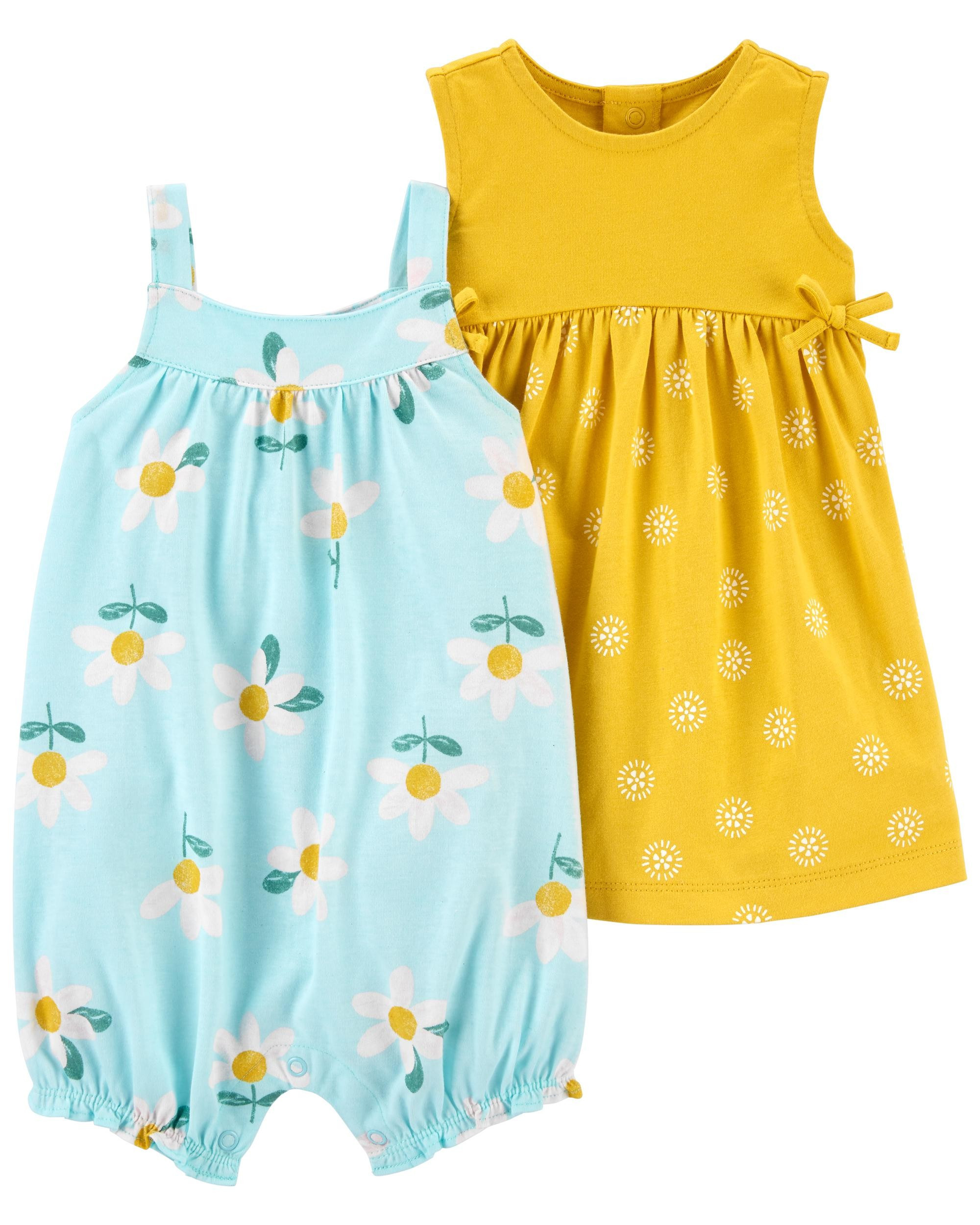 2-Pack Romper & Dress Set | Carter's