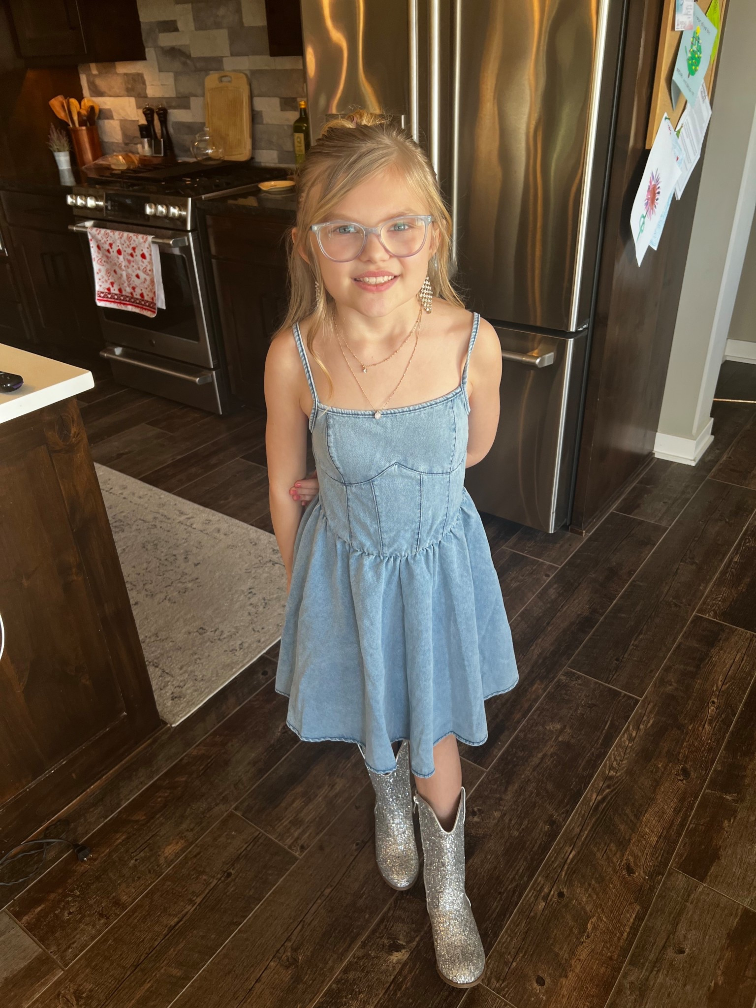 Demon dress and sparkly boots for the daddy daughter dance. 

#kids #girls #concert #dance #cowgirl #boots #sparkley

#LTKKids #LTKootd