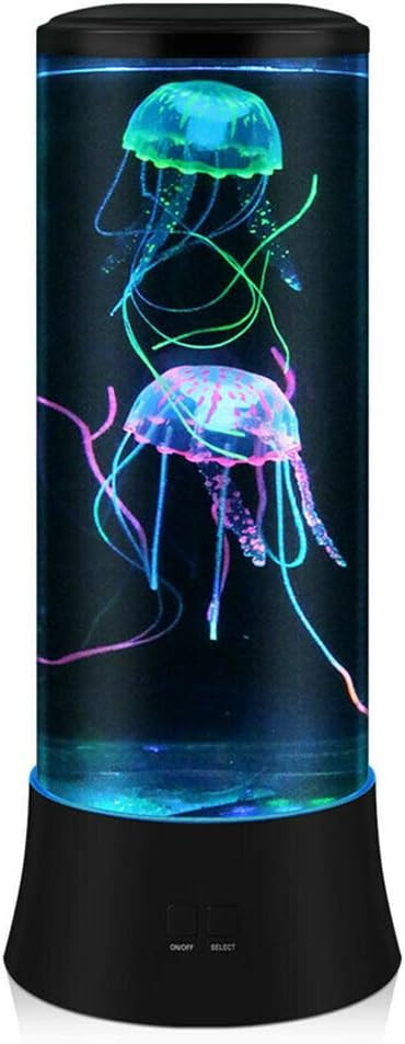 EDIER Jellyfish Lamp, LED Fantasy Jelly Fish Light, 7 Color Setting Jellyfish Tank Table Lamp Dec... | Amazon (US)